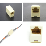 ⁦KUWES CAT6 Joinder Coupler RJ45 Network Connector Female to Female⁩ - الصورة ⁦2⁩