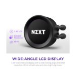 ⁦إن زي إكس تي مبرد سائل للمعالج كراكن إيليت ٢٤٠ آر جي بي، ٢٤٠ مم مع شاشة إل سي دي لون أسود⁩ - الصورة ⁦4⁩