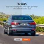 كاميرا مرايا السيارة 70mai S500 بدقة 3K HDR مع شاشة لمس 9 إنش ومكثّف فائق - Image 3