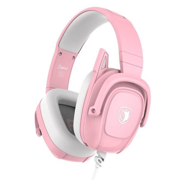 SADES Zpower Multiplatform Gaming Headset SA-732 - Pink - Level UpSadesHeadsets6974828470366