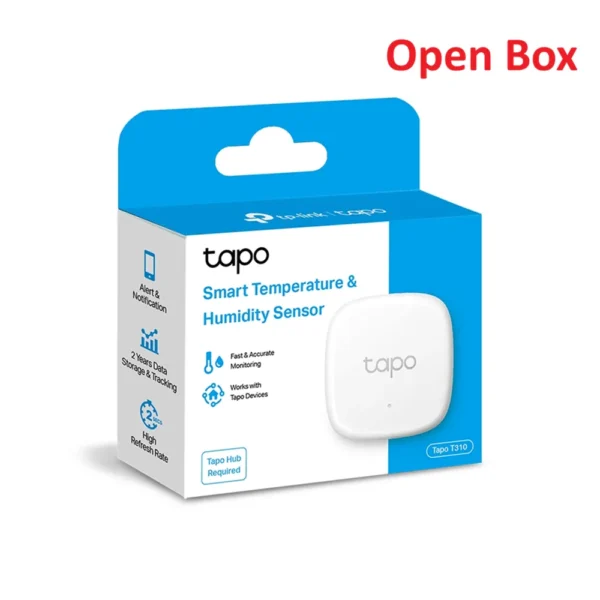 TP-Link Tapo T310 Smart Temperature & Humidity Sensor (Open Box)
