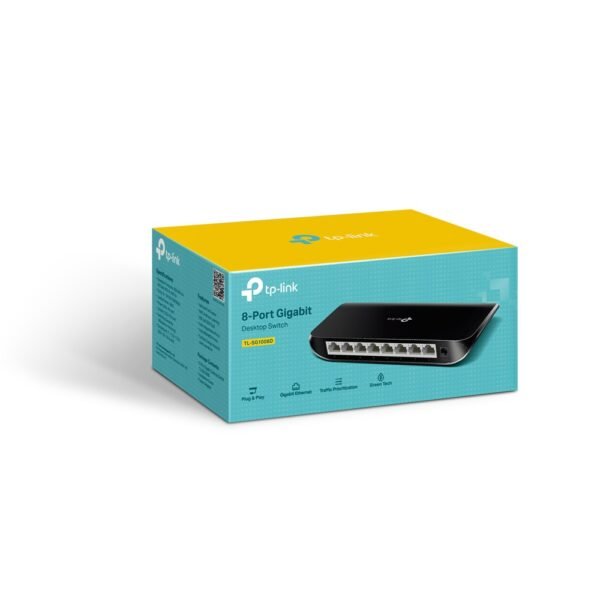 TP-Link SG1008D 8-Port Gigabit Network Switch