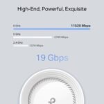⁦TP-Link Deco BE85 BE19000 Tri-Band Whole Home Mesh WiFi 7 System, 2-Pack⁩ - الصورة ⁦3⁩