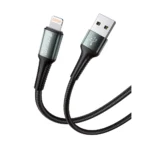 90 Percent Nylon Braided USB-A to Lightning Cable – Durable & Fast Charging