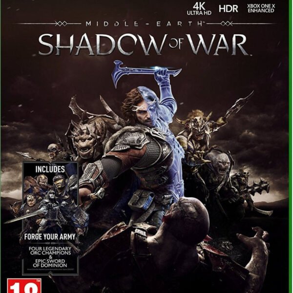 XB1 SHADOW OF WAR R2 - Level UpXBOXXbox Video Game5051892209410