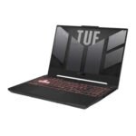 ⁦كمبيوتر محمول اسوس TUF للألعاب A15 (FA507NUR)  بمعالج AMD R7-7435HS،رامات 16 جيجابايت ،التخزين 1 تيرابايت ، كرت الشاشة RTX 4050  ، الشاشة 15.6 بوصة فل اتش دى 144 هرتز (لوحة المفاتيح العربية) - رمادي ميكا⁩ - الصورة ⁦3⁩