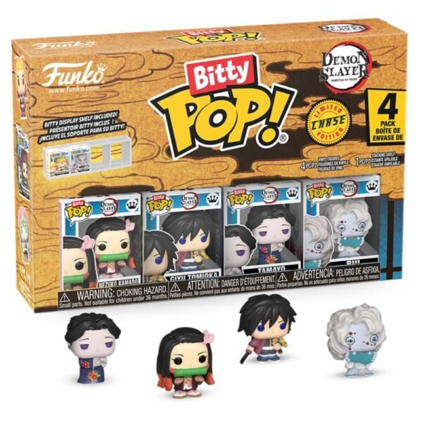 Bitty Pop! Animation: Demon Slayer - Nezuko 4Pk