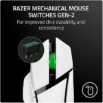 ⁦فأرة الألعاب رايزر باسيليسك V3 إكس هايبر سبيد ​​- أبيض RZ01-04870300-R3G1⁩ - الصورة ⁦7⁩