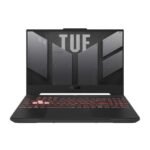 كمبيوتر محمول اسوس TUF للألعاب A15 (FA507NUR)  بمعالج AMD R7-7435HS،رامات 16 جيجابايت ،التخزين 1 تيرابايت ، كرت الشاشة RTX 4050  ، الشاشة 15.6 بوصة فل اتش دى 144 هرتز (لوحة المفاتيح العربية) - رمادي ميكا