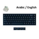 KeyChron Q16 HE 8K 65% Wired Magnetic Switch RGB Backlight Gaming Keyboard, Q16HW-J1, Blue – Arabic/English