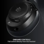 ⁦SteelSeries 61723 Arctis Nova Pro Omni Wireless Gaming Headset – Midnight Blue – PC, PlayStation, Xbox⁩ - الصورة ⁦4⁩
