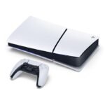 ⁦PlayStation 5 Slim Disk Edition E Chassis with extra DualSense Wireless Controller, White⁩ - الصورة ⁦2⁩