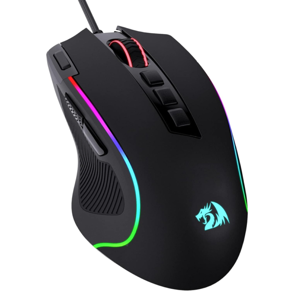 Redragon M612 Predator RGB Gaming Mouse, 8000dpi