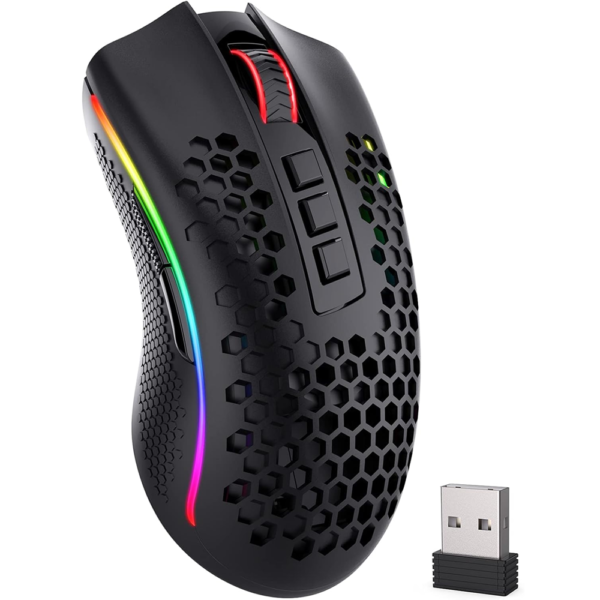Redragon M808 Storm Pro Wireless Gaming Mouse, 16000dpi