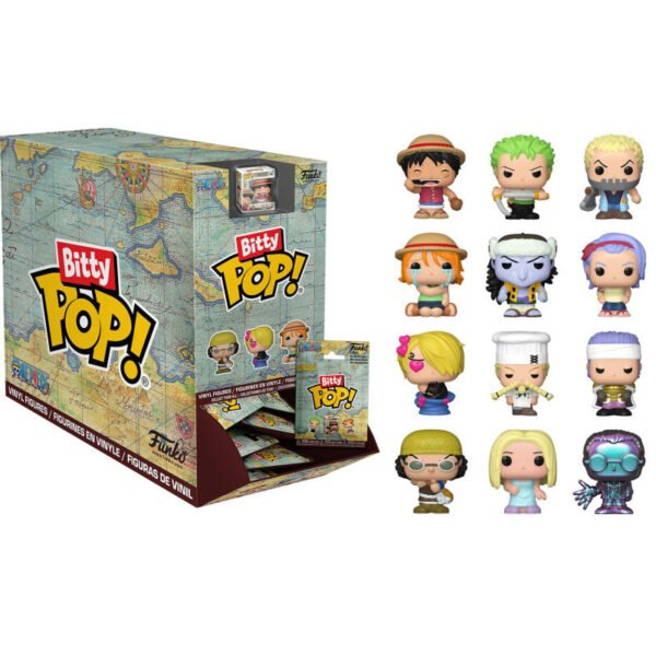 Bitty Pop! Animation: One Piece - Singles 32pcs PDQ