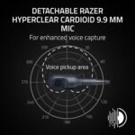 ⁦سماعة الألعاب رايزر بلاك شارك V3 إكس هايبرسبيد لجهاز بلاي ستيشن - أسود RZ04-05420400-R3G1⁩ - الصورة ⁦8⁩