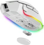 ماوس الألعاب اللاسلكي ريزر باسيليسك V3 برو  بدقة 35 ألف نقطة في البوصة - أبيض RZ01-05240200-R3G1 - Image 2