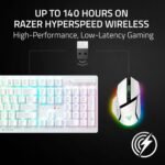 ماوس الألعاب اللاسلكي ريزر باسيليسك V3 برو  بدقة 35 ألف نقطة في البوصة - أبيض RZ01-05240200-R3G1 - Image 7