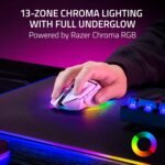 ماوس الألعاب اللاسلكي ريزر باسيليسك V3 برو  بدقة 35 ألف نقطة في البوصة - أبيض RZ01-05240200-R3G1 - Image 10