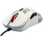 ⁦Glorious Model D Wired Gaming Mouse 68g – Matte White⁩ - الصورة ⁦3⁩