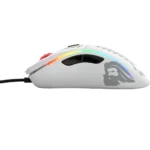 ⁦Glorious Model D Wired Gaming Mouse 68g – Matte White⁩ - الصورة ⁦2⁩