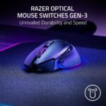 ماوس الألعاب اللاسلكي رايزر باسيليسك V3 برو بدقة 35 ألف نقطة في البوصة - أسود RZ01-05240100-R3G1 - Image 10
