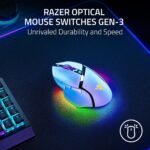 ماوس الألعاب اللاسلكي ريزر باسيليسك V3 برو  بدقة 35 ألف نقطة في البوصة - أبيض RZ01-05240200-R3G1 - Image 5