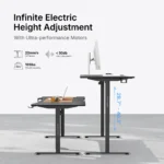 ⁦AndaSeat 120 Xtreme Series Gaming Desk Electric Height Adjustment, Wood⁩ - الصورة ⁦2⁩