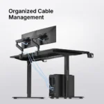 ⁦AndaSeat 120 Xtreme Series Gaming Desk Electric Height Adjustment, Wood⁩ - الصورة ⁦4⁩