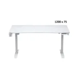 AndaSeat 120 Xtreme Series Gaming Desk Electric Height Adjustment, White