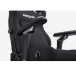 ⁦AndaSeat Kaiser 4 Series (XL) – Linen Fabric, Gaming Chair  – Black (Display Unit)⁩ - الصورة ⁦4⁩