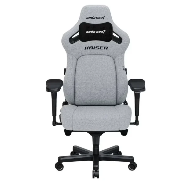 AndaSeat Kaiser 4 Series (XL) – Linen Fabric, Gaming Chair  – Grey