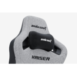 AndaSeat Kaiser 4 Series (XL) – Linen Fabric, Gaming Chair  – Grey - Image 4