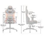 ⁦COUGAR Armor One V2 Gaming Chair PVC Leather – 120kg⁩ - الصورة ⁦5⁩