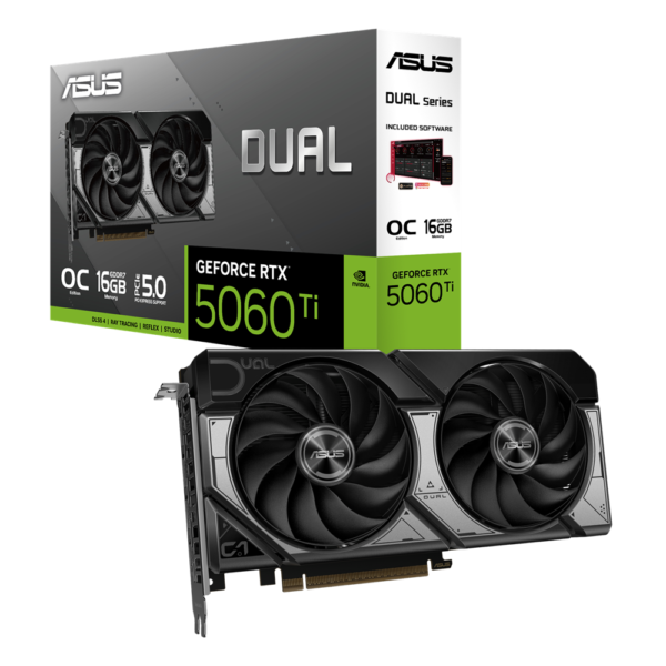 ASUS 16GB Dual GeForce RTX 5060 Ti OC Edition VGA Graphic Card