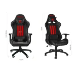 ⁦Xtrike GC905 Gaming Chair Ergonomic Reclining, Black⁩ - الصورة ⁦4⁩