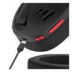 ⁦Redragon Ire Pro H848 Ultra-Light Wireless Gaming Headset, Black⁩ - الصورة ⁦3⁩