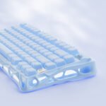 ⁦جرافاستار ميركوري كي ١ كيبورد ألعاب ميكانيكي لاسلكي بحجم ٧٥٪ الإصدار الخاص آيس بلو⁩ - الصورة ⁦12⁩