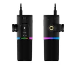 HyperX FlipCast – USB/XLR Dynamic Microphone – Black - Image 3