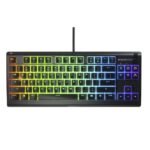 SteelSeries 64831 Apex 3 TKL Gaming Keyboard – Tenkeyless, Whisper-Quiet Switches