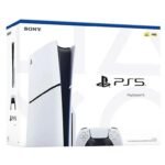 ⁦PlayStation 5 Slim Disk Edition E Chassis with extra DualSense Wireless Controller, White⁩ - الصورة ⁦3⁩