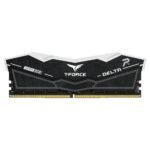 ⁦T-Force 64GB 6000MHz DDR5 Delta RGB Desktop RAM Kit, (32GB x2) Black⁩ - الصورة ⁦6⁩