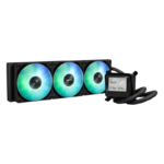 ⁦مبرد سائل لوحدة المعالجة المركزية أسوس ماكس للألعاب LC360 ARGB LCD - أسود⁩ - الصورة ⁦6⁩