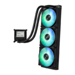 ⁦مبرد سائل لوحدة المعالجة المركزية أسوس ماكس للألعاب LC360 ARGB LCD - أسود⁩ - الصورة ⁦4⁩