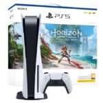 سوني بلايستيشن ٥ (PS5) مع قسيمة لعبة هورايزن فوربيدن ويست