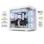 Gaming PC with an Intel Core i9-14900K processor, an RTX 5080 graphics card with 16 GB of memory, 32 GB of DDR5 RAM running at 6,000 MHz, a 2 TB SSD, and Windows 11 Pro
