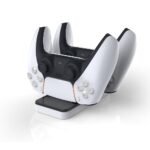 قاعدة شحن مزدوجة لوحدات تحكم بلايستيشن 5 من DOBE – TP5-0505 - Image 5