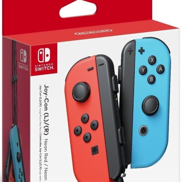 Nintendo Switch Joy-Con Left and Right Controllers – Red and Blue