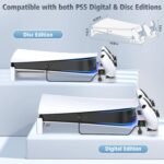قاعدة OIVO الأفقية لجهاز P5 نسخة الأقراص والرقمية – أبيض - Image 2