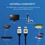 كابل HDMI مضفر (PS4) ألترا اتش دي ام اي من نومسكل - Image 6